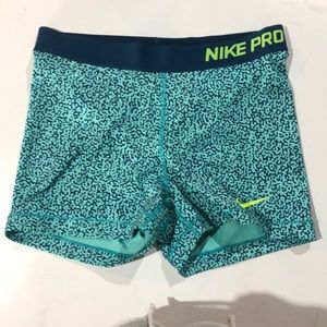 Nike Pro spandex shorts
